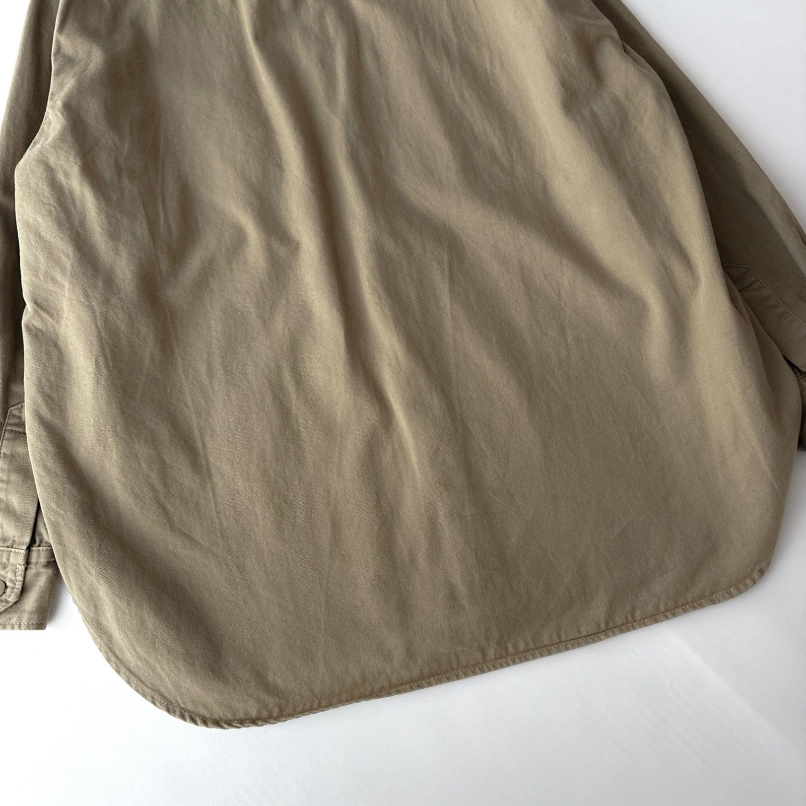 Plage プラージュ Utility シャツ / ベージュ コットン 100% 日本製 
