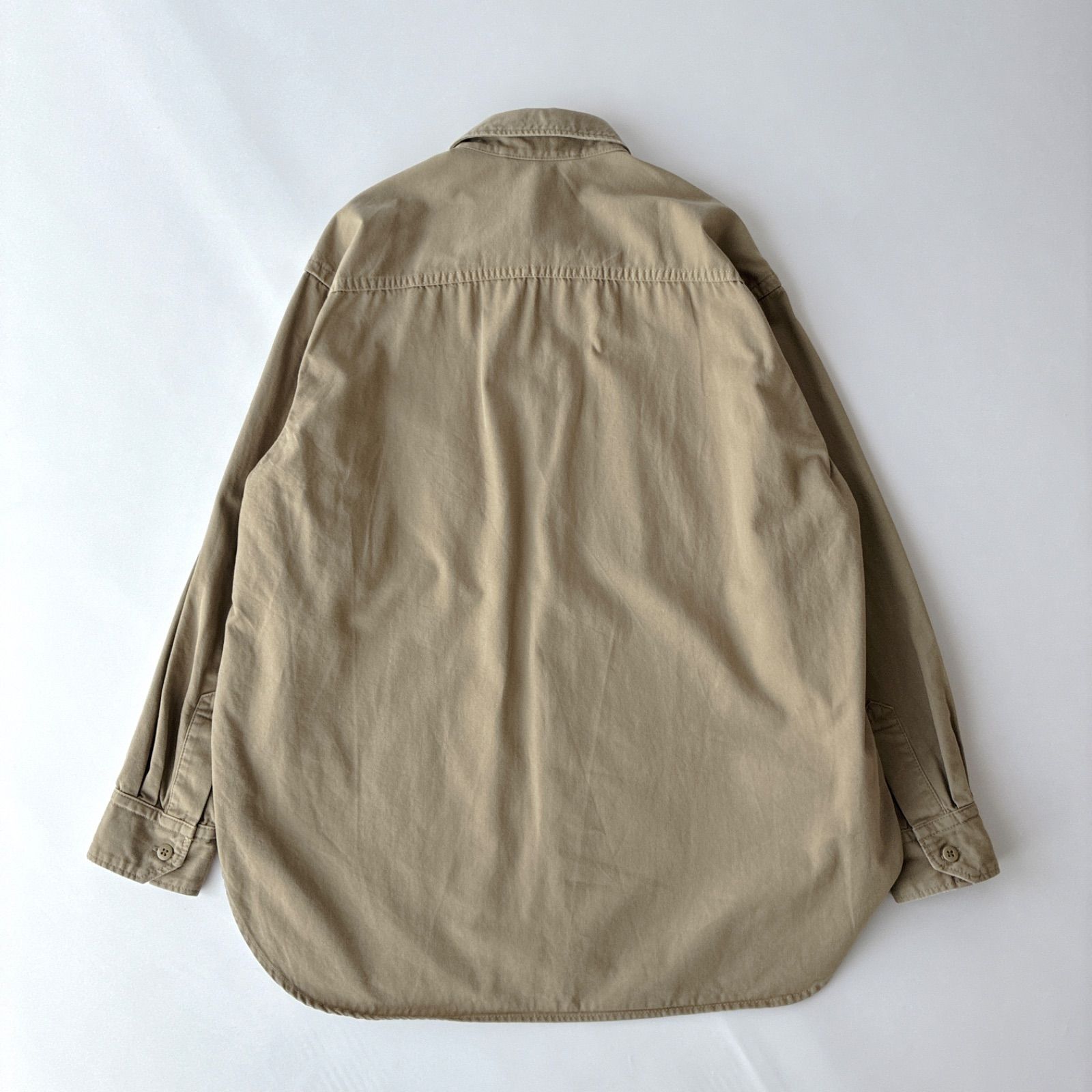Plage プラージュ Utility シャツ / ベージュ コットン 100% 日本製 