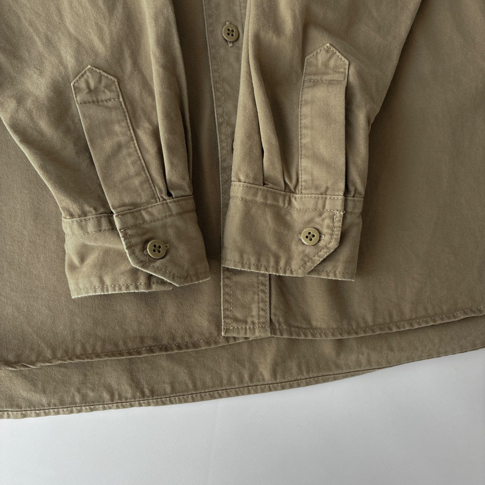 Plage プラージュ Utility シャツ / ベージュ コットン 100% 日本製 