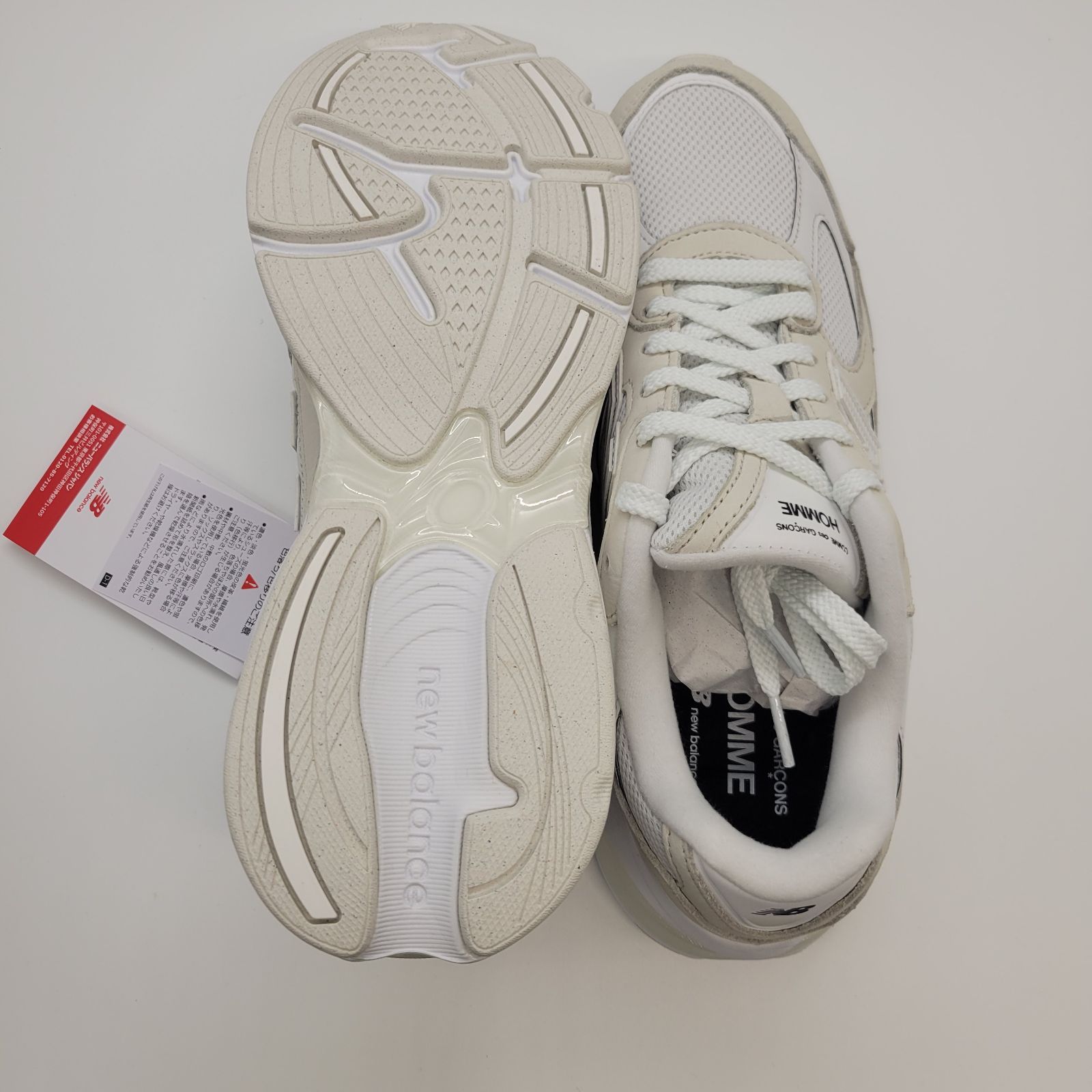 27cm】 COMME des GARCONS HOMME New Balance 2010 W-NAME WHITE 