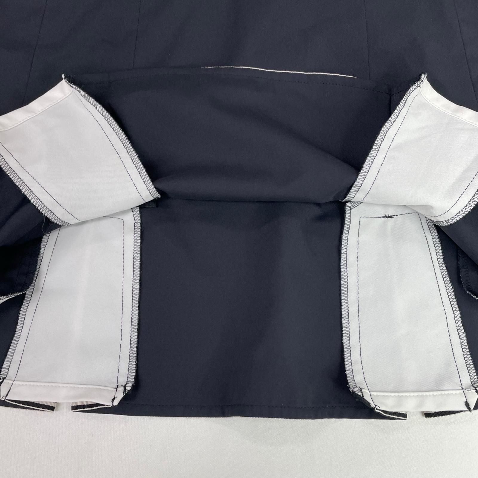 LANVIN - coco 中古 ランバンスポール LANVIN SPORT レディース スカート 40(M) 黒 ブラック シンプル プリーツ 中古 レディース ランバンスポール LANVIN SPORT スカート M 黒