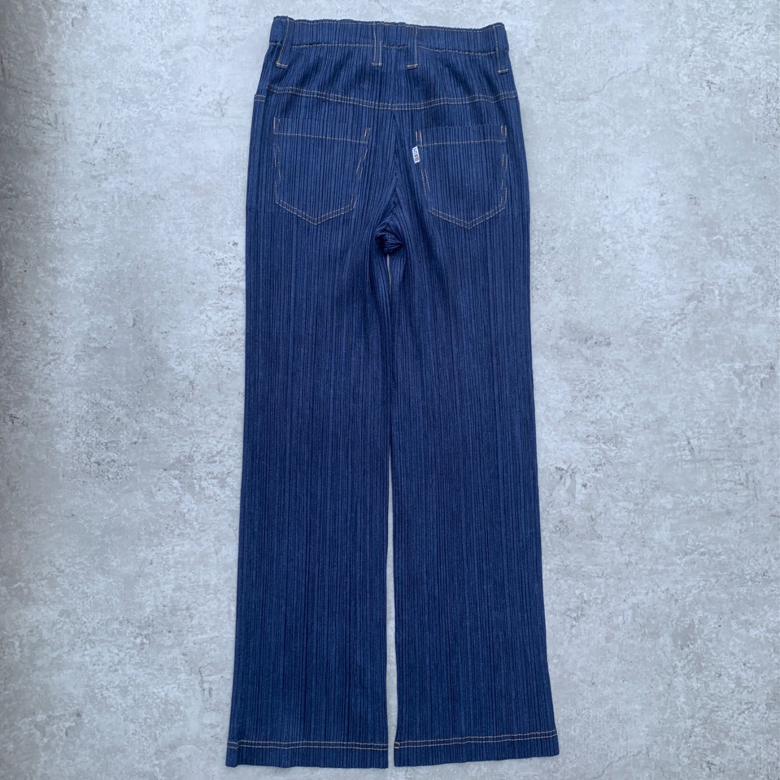 PLEATS PLEASE ISSEY MIYAKE プリーツプリーズ デニムライクプリーツ