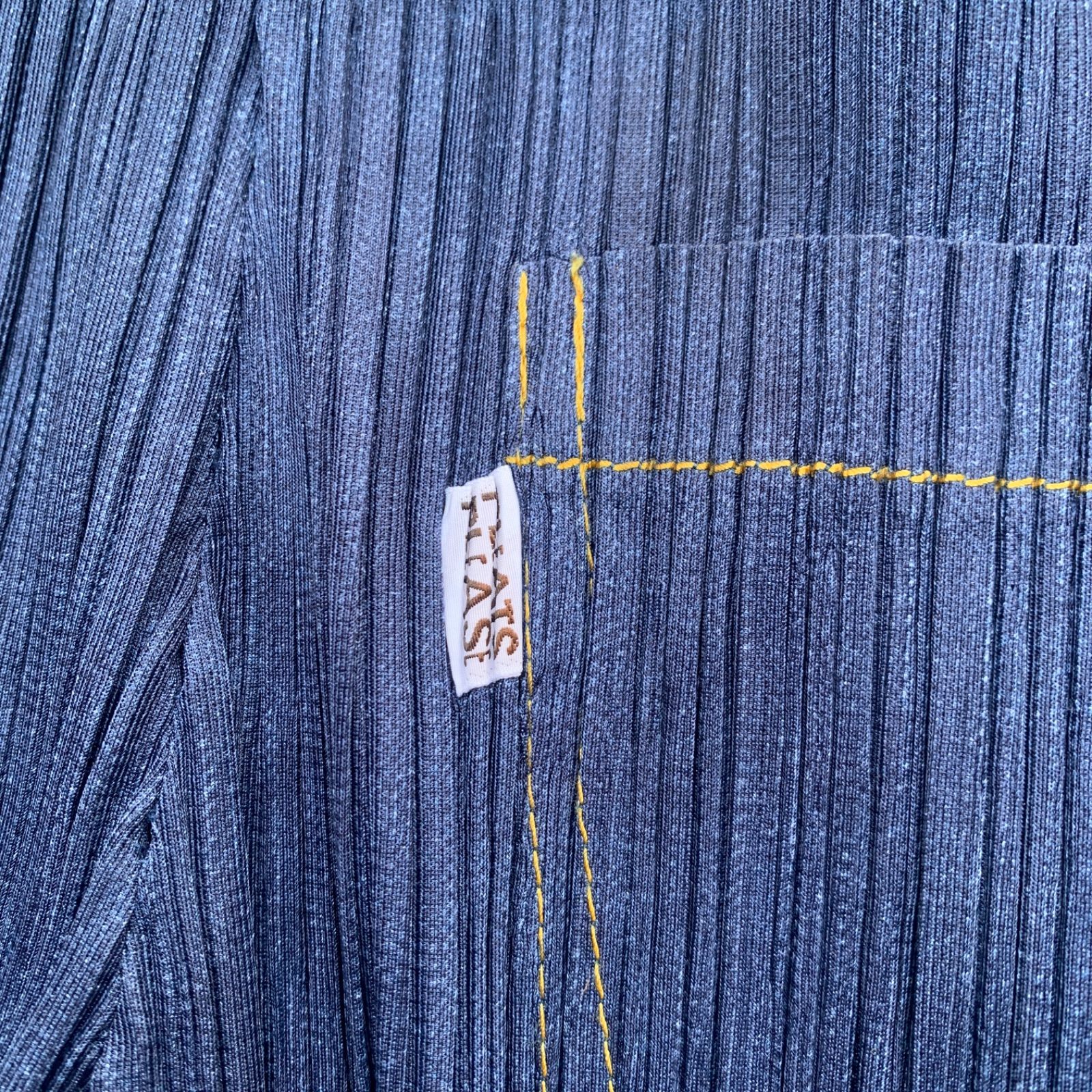 PLEATS PLEASE ISSEY MIYAKE プリーツプリーズ デニムライクプリーツ