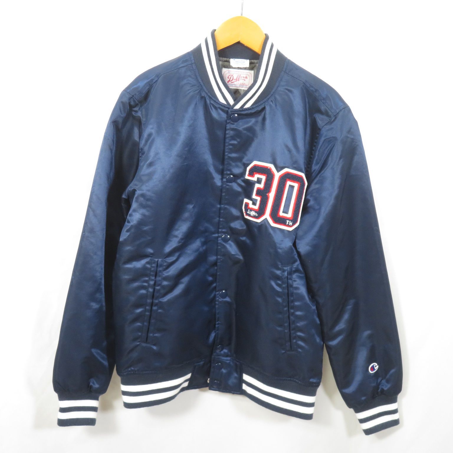 Champion DUFFER コラボ スタジャン アワード ジャケット - メルカリ