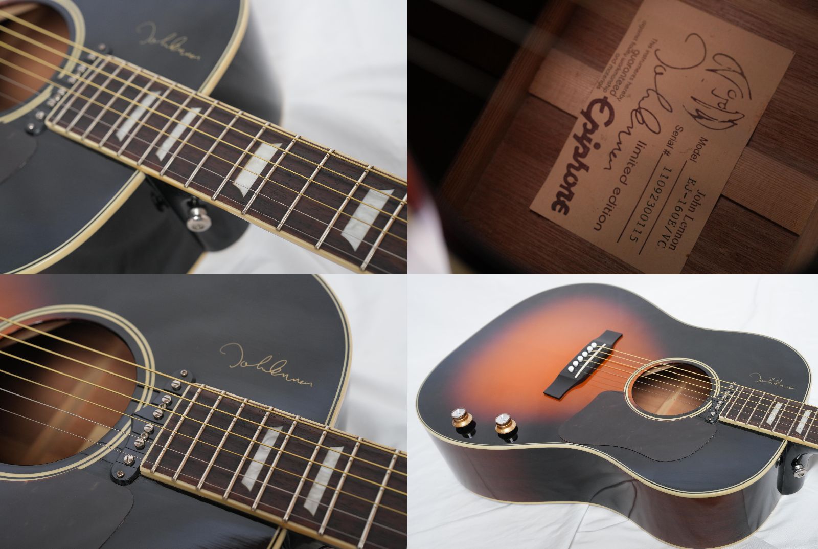 ☆Epiphone by Gibson☆John Lennon EJ-160E VC 限定モデル ジョン