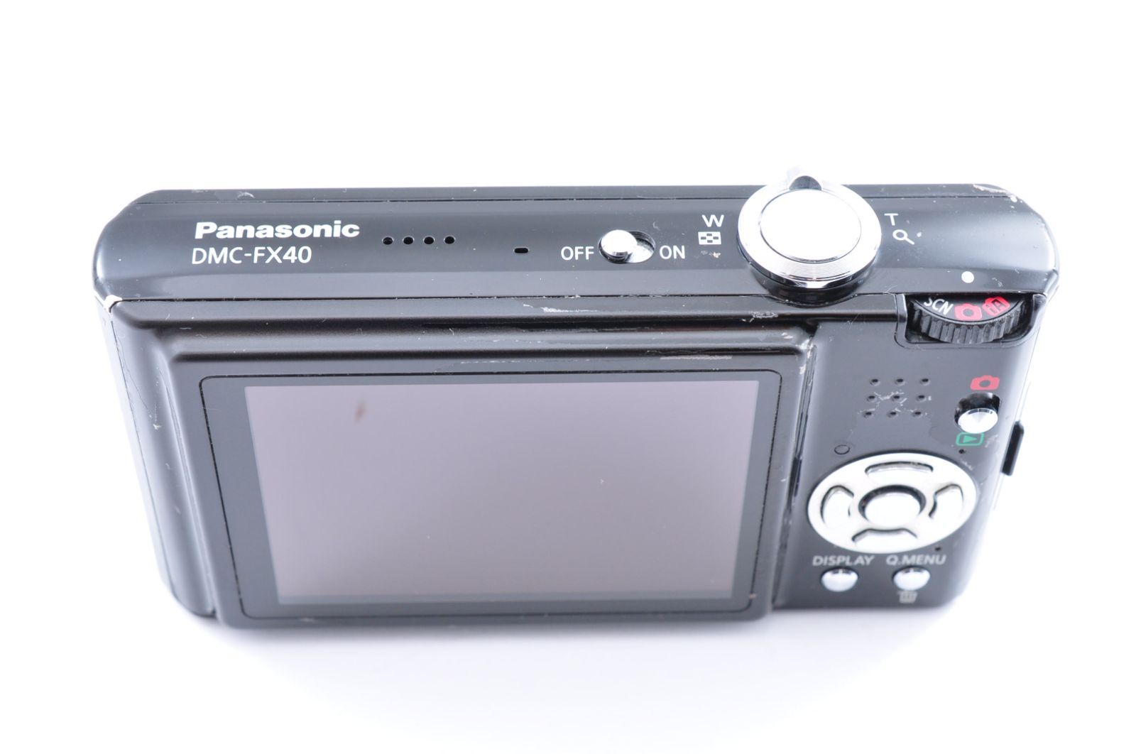 Panasonic LUMIX DMC-FX40 DIGITAL Camera ブラック デジカメ デジタル 