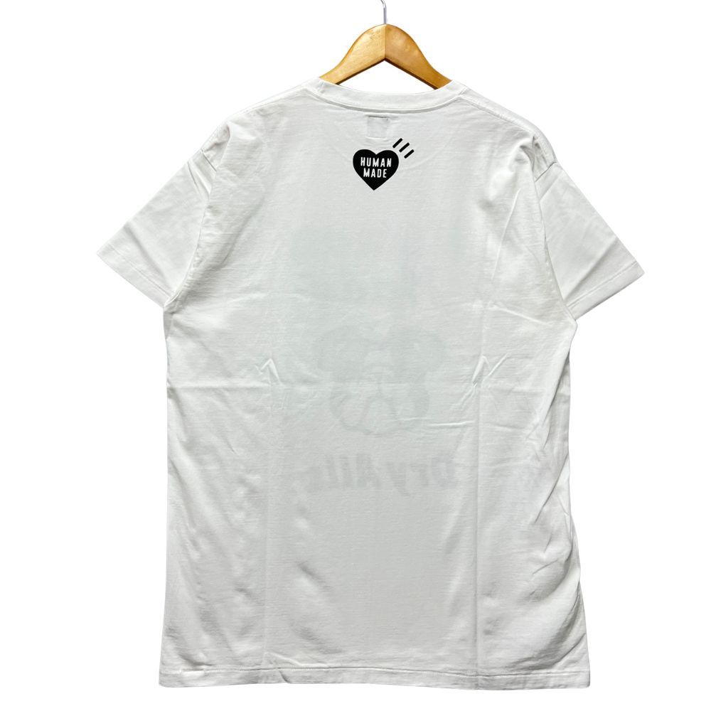 HUMAN MADE ヒューマンメイド ブルドッグ プリント Tシャツ ホワイト