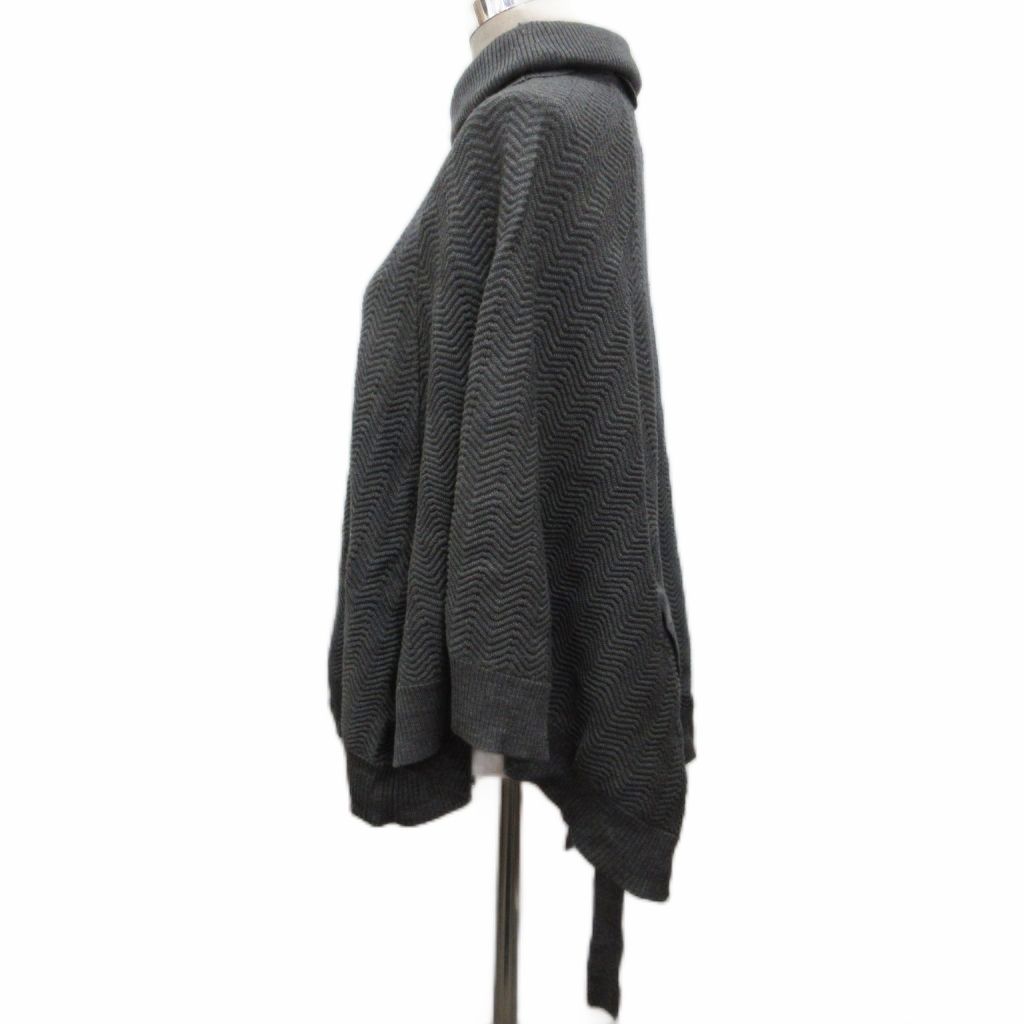アナイ ANAYI タグ付き ニットポンチョ ケープ マント セーター アナイ ANAYI タグ付き ニットポンチョ ケープ マント セーター