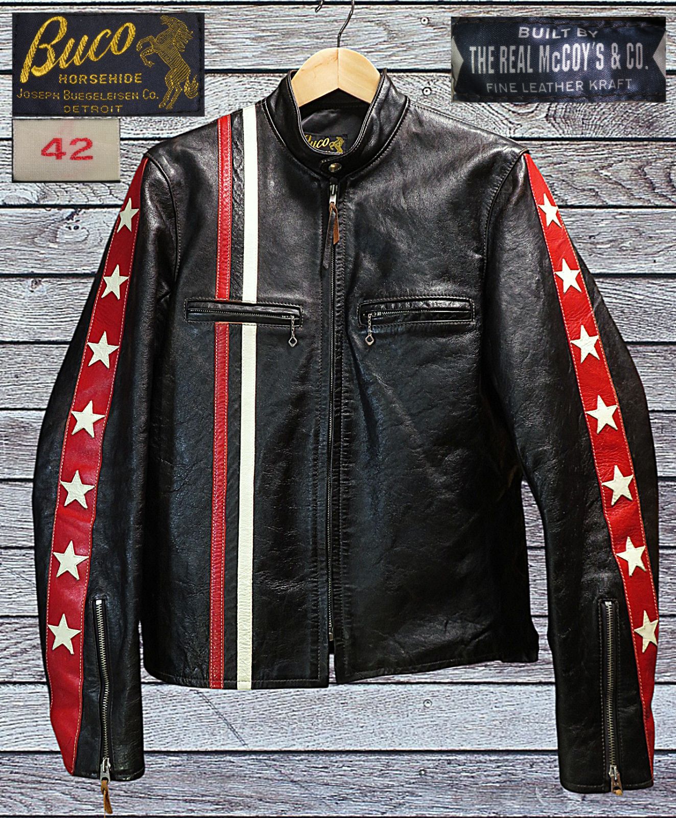 ⚠️⚠️ 42 BUCO THE REAL McCOYS ブコ リアルマッコイズ 実名復刻 J 