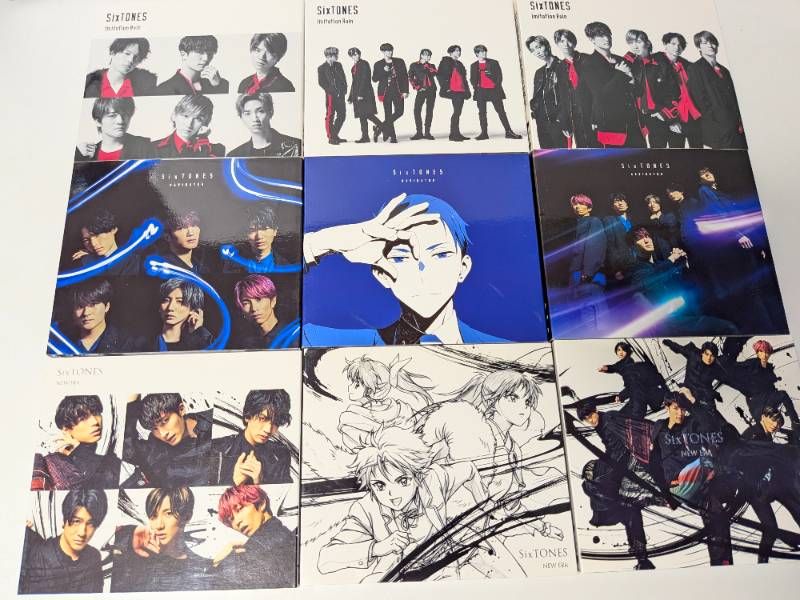 SixTONES 全シングル CD 3形態 39本 まとめ売り 【公式通販】