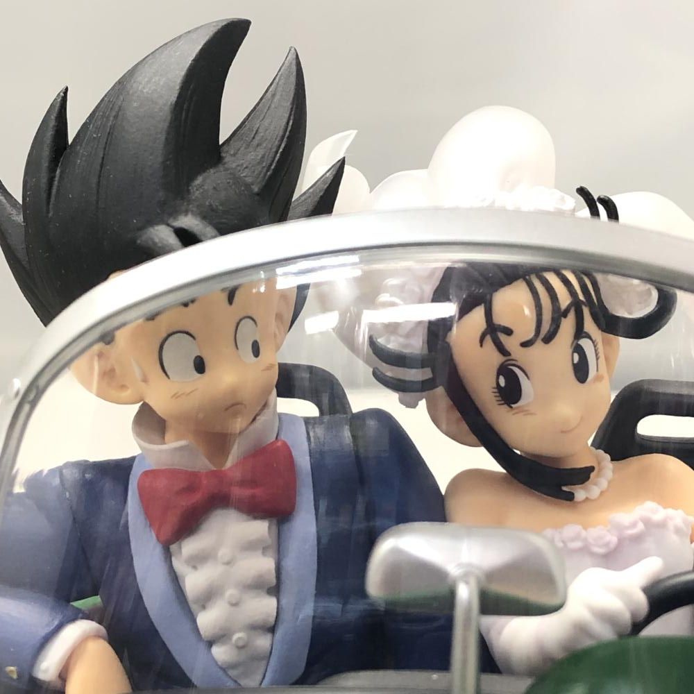 中古】バンダイ 孫悟空＆チチ 一番くじ ドラゴンボール DRAGONBALL