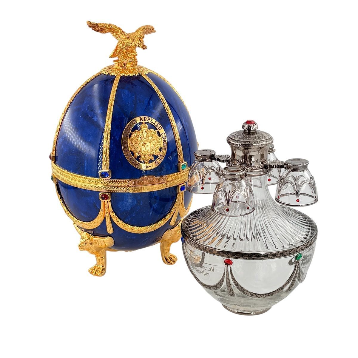 インペリアルコレクション　空瓶 中古】空ボトルラドガ インペリアルコレクション ブルー LADOGA