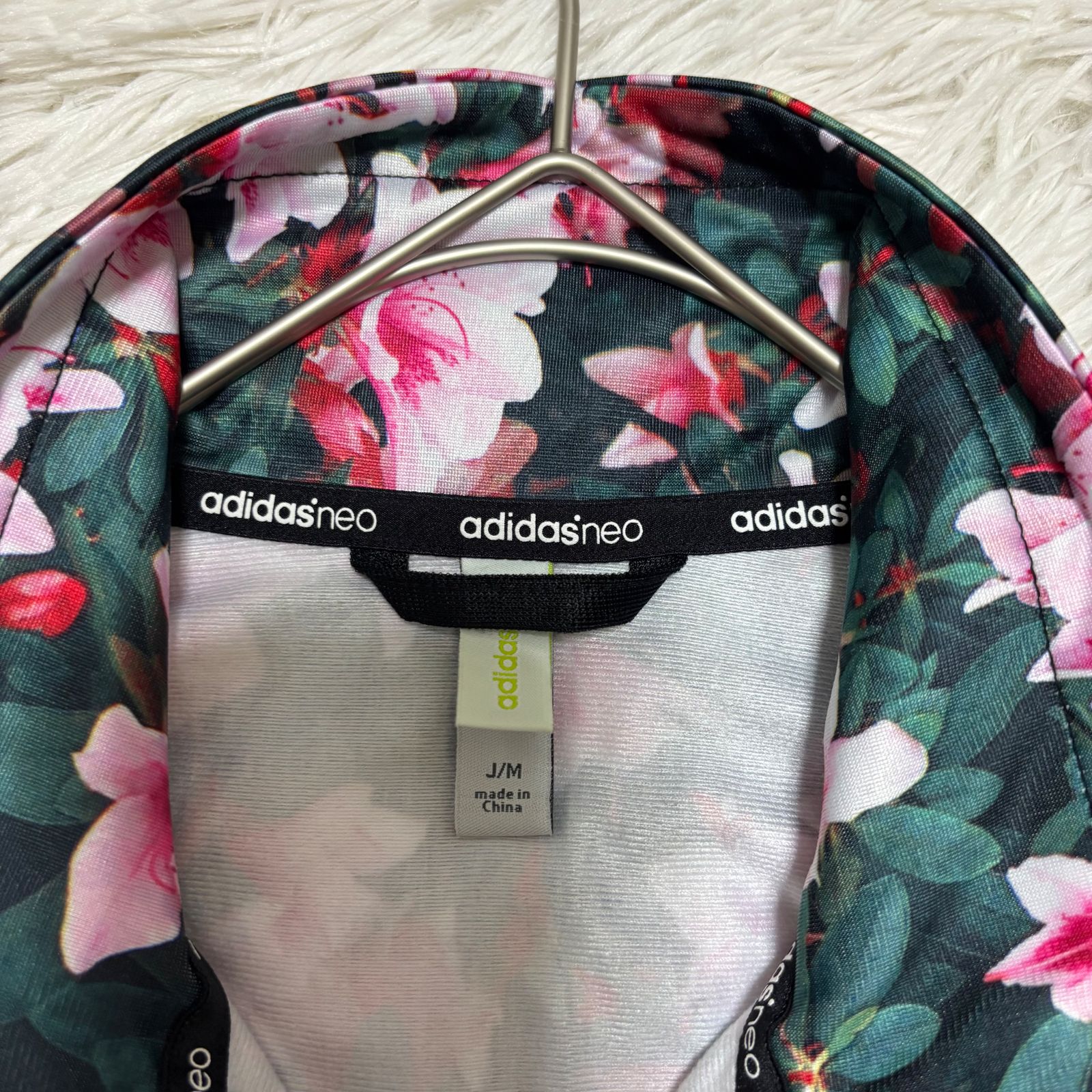 アディダス adidas neo 花柄 レディース ジャージ M - メルカリ