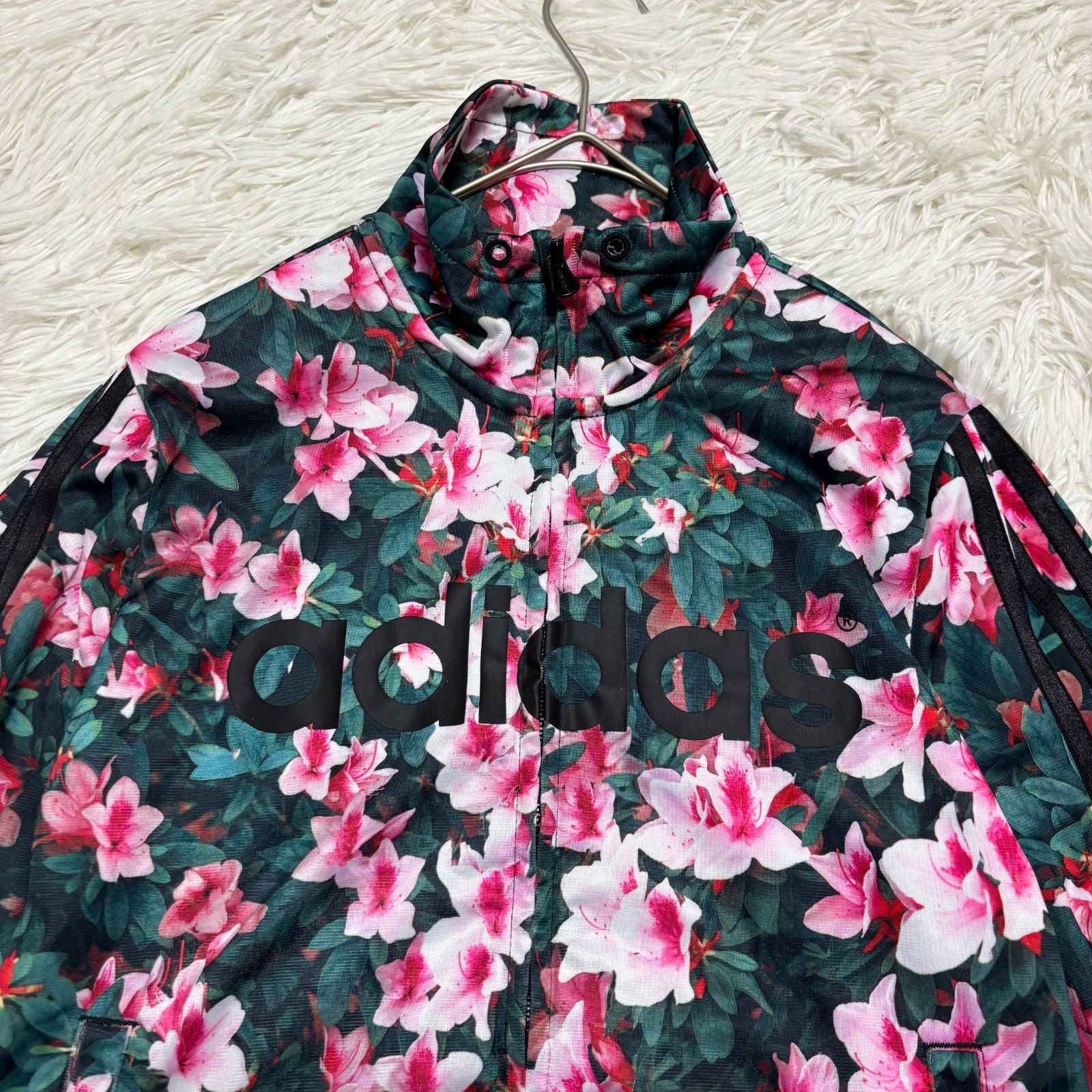 アディダス adidas neo 花柄 レディース ジャージ M - メルカリ
