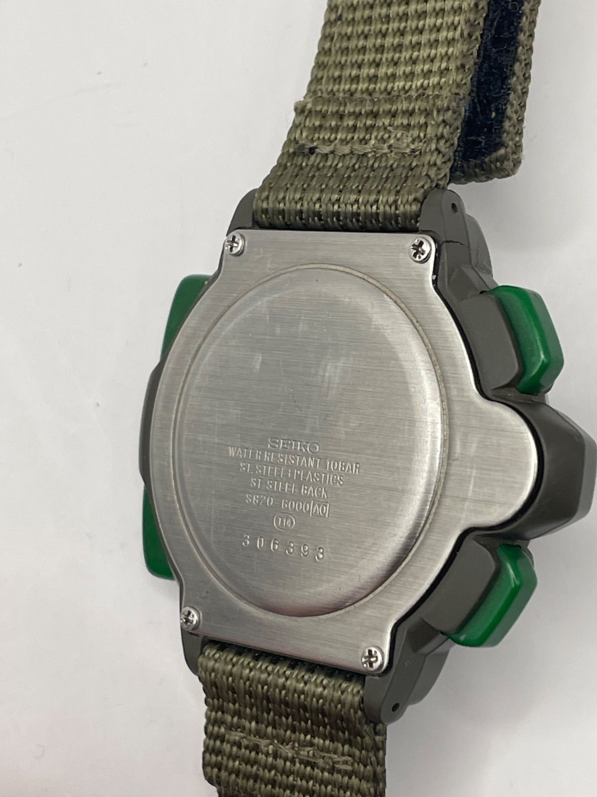 外装極上・ジャンク】セイコー S820-6000 スキーサーモ (Ski Thermo 