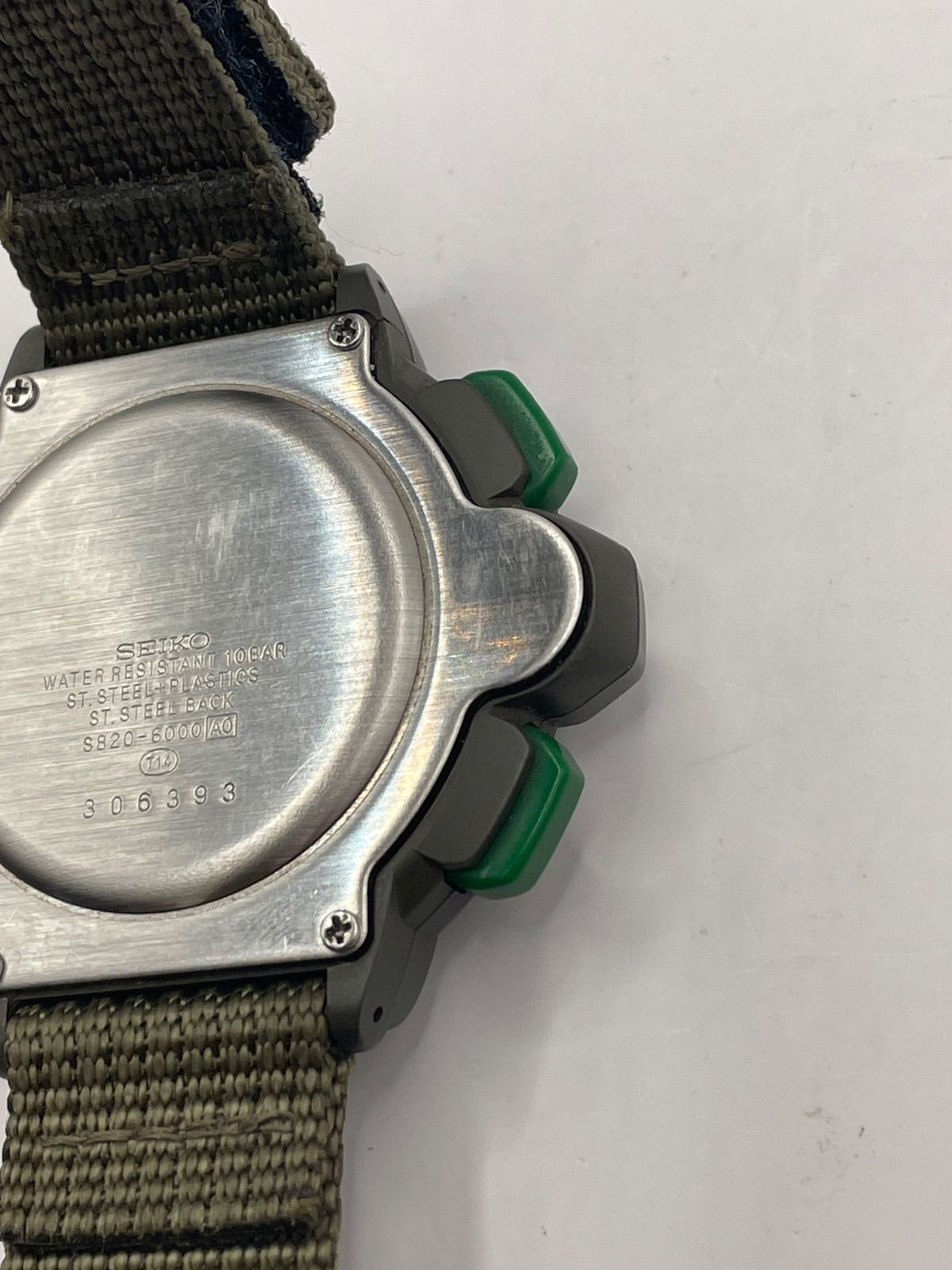 外装極上・ジャンク】セイコー S820-6000 スキーサーモ (Ski Thermo 