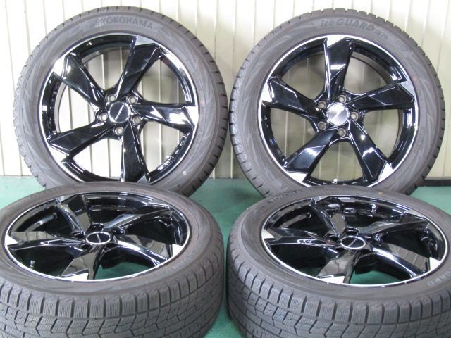 【美品】レアマイスター ユーロアクシス 4本 235/55R18 スタッドレス 美品の冬セット】レアマイスター EUROAXIS（ユーロアクシス）クロス