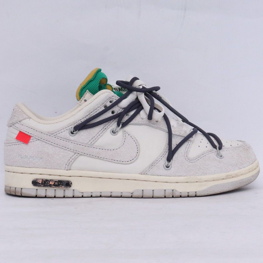 24.5cm NIKE × OFF-WHITE Dunk Low Sail/Neutral Grey/Gridiron 24.5cm NIKE × OFF-WHITE Dunk Low Sail/Neutral Grey/Gridiron