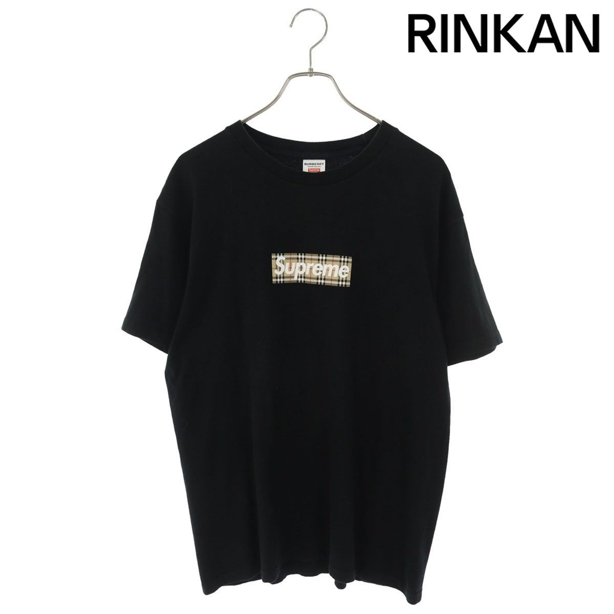 シュプリーム ×バーバリー Burberry 22SS Burberry Box Logo Tee