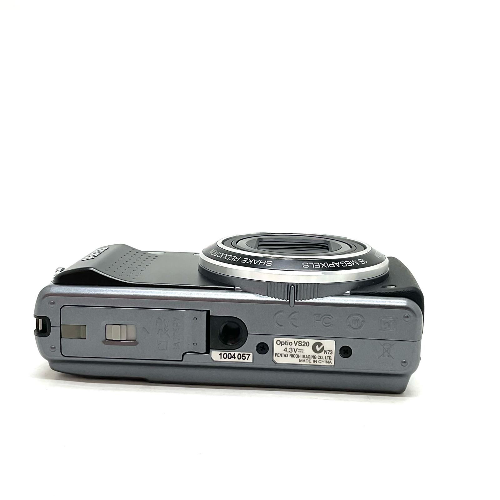 最速発送】PENTAX コンパクトデジタルカメラ Optio VS20[ブラック]【難 