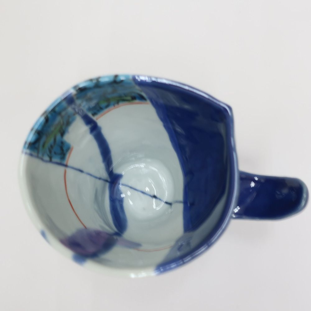 【九谷焼・磁器工房白象／山下一三】羽根カップ（雲・ドット） 九谷焼・磁器工房白象／山下一三】羽根カップ（雲・ドット） 【公式通販】