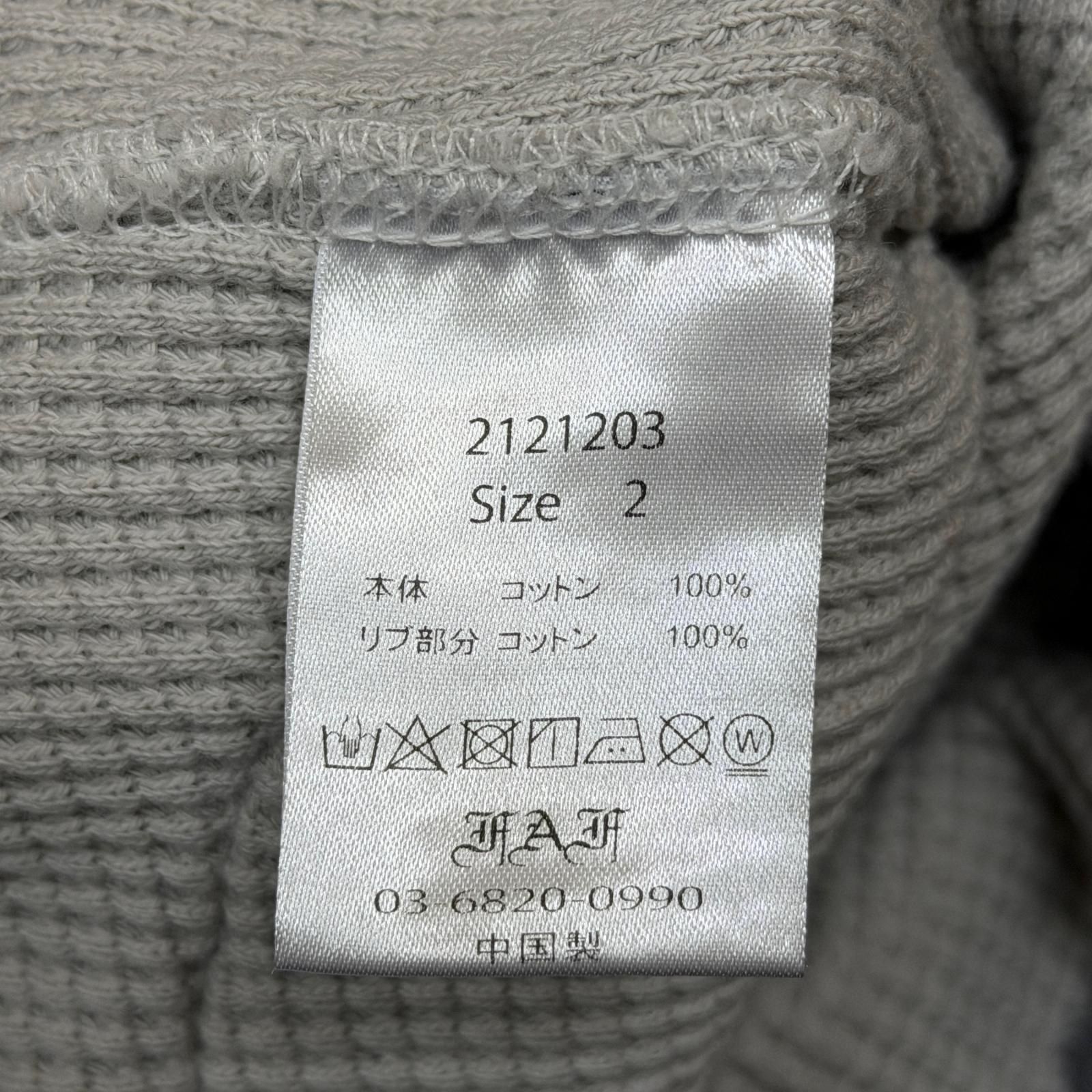 FAF(Fake As Flowers) THERMAL HALF ZIP PULLOVE サーマルハーフジップ