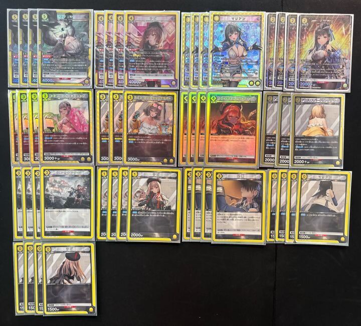 ユニオンアリーナ　NIKKE ニケ　黄カウンターズ　デッキ デッキ】NIKKE 黄 カウンターズ【UNIONARENA】※ST、ユニチケ4枚