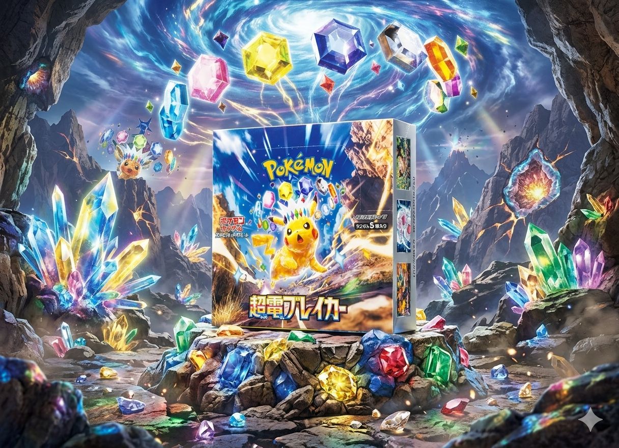 ✅【新品未開封シュリンク付】ポケモンカードゲーム スカーレット＆バイオレット 拡張パック「超電ブレイカー」 1BOX ポケカ