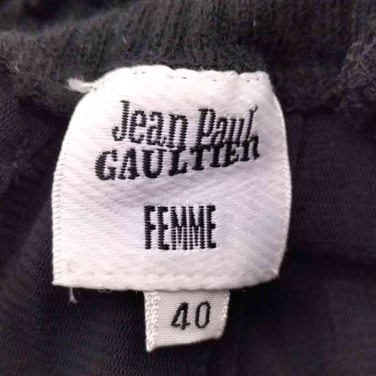 ジャンポールゴルチエフェム Jean Paul GAULTIER FEMME 90-2000S リブ 