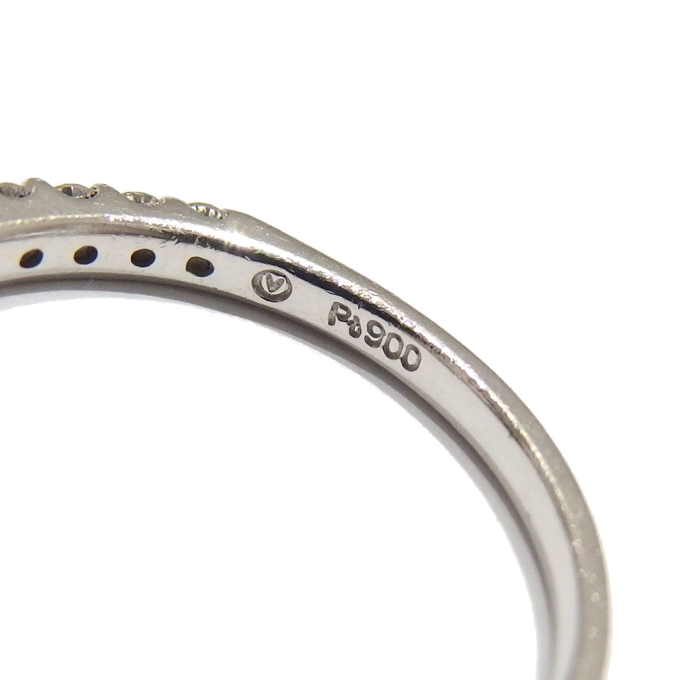 ☆Vendome Aoyama プラチナ Pt900 ダイヤモンド 0.23ct ハーフ 