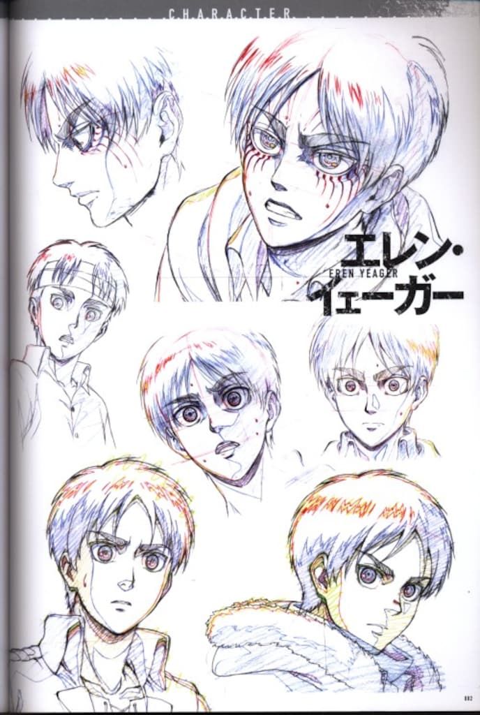 WIT STUDIO 進撃の巨人シーズン2 原画集 進撃の巨人 Season 2 原画集