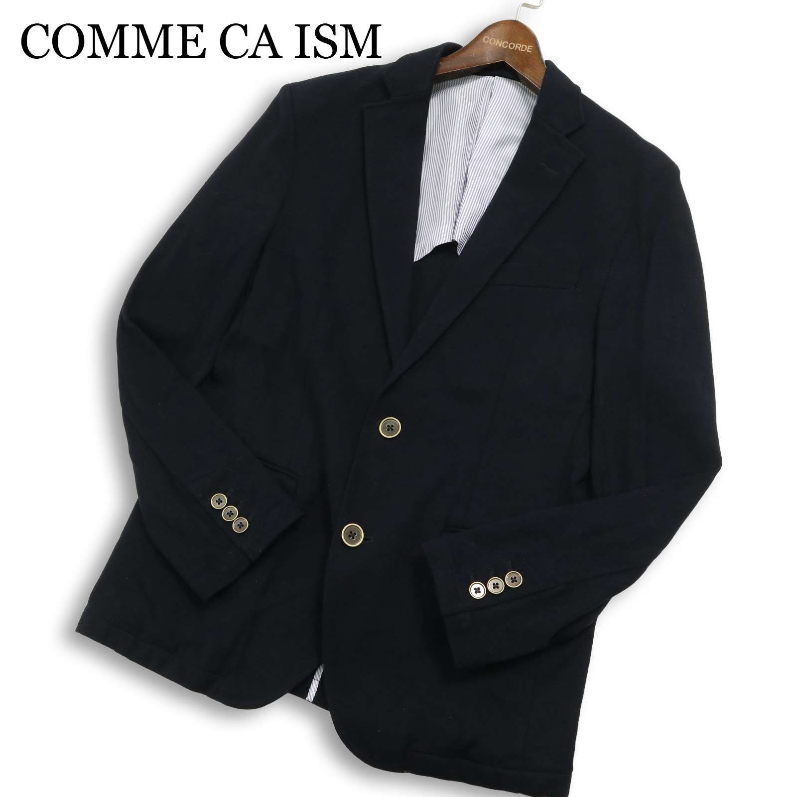 COMME CA ISM コムサイズム 通年 背抜き☆ 2B アンコン テーラード 