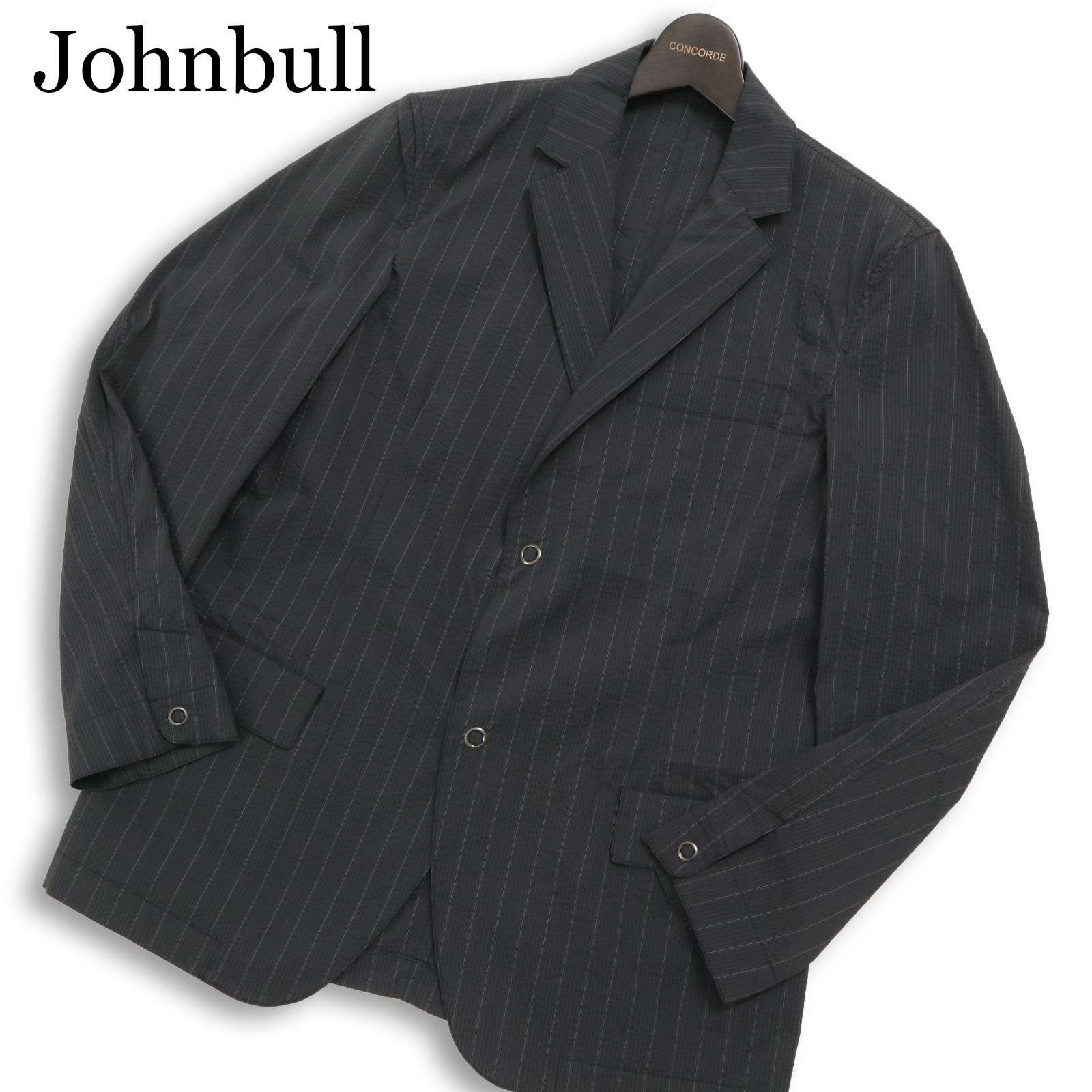 Johnbull ジョンブル 春夏☆ アンコン シアサッカー ストライプ 
