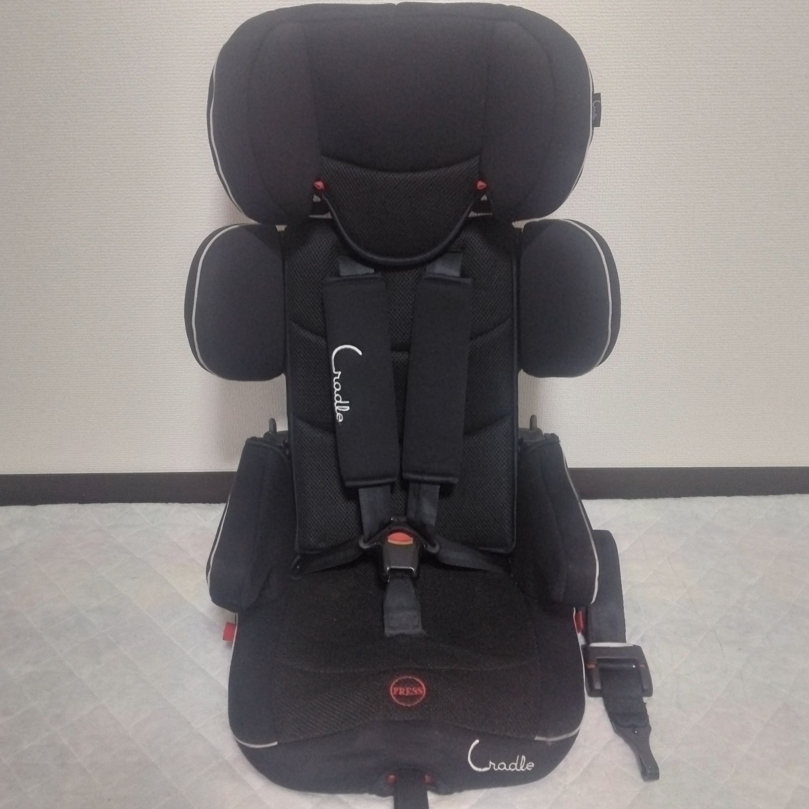 【美品】【Cradle 】クレイドルチャイルドシートブラックBD-801シート付 Cradle / クレイドル オーカ モバイルシート BD-801 - メルカリ