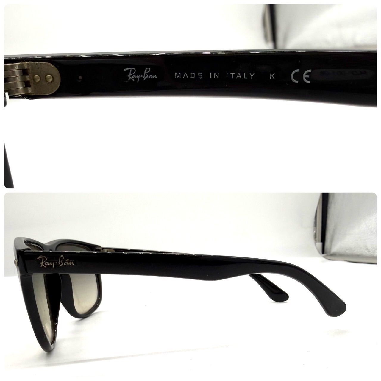 Ray-Ban レイバン メガネ フレーム RB7140 ブラック ゴールド 度付き