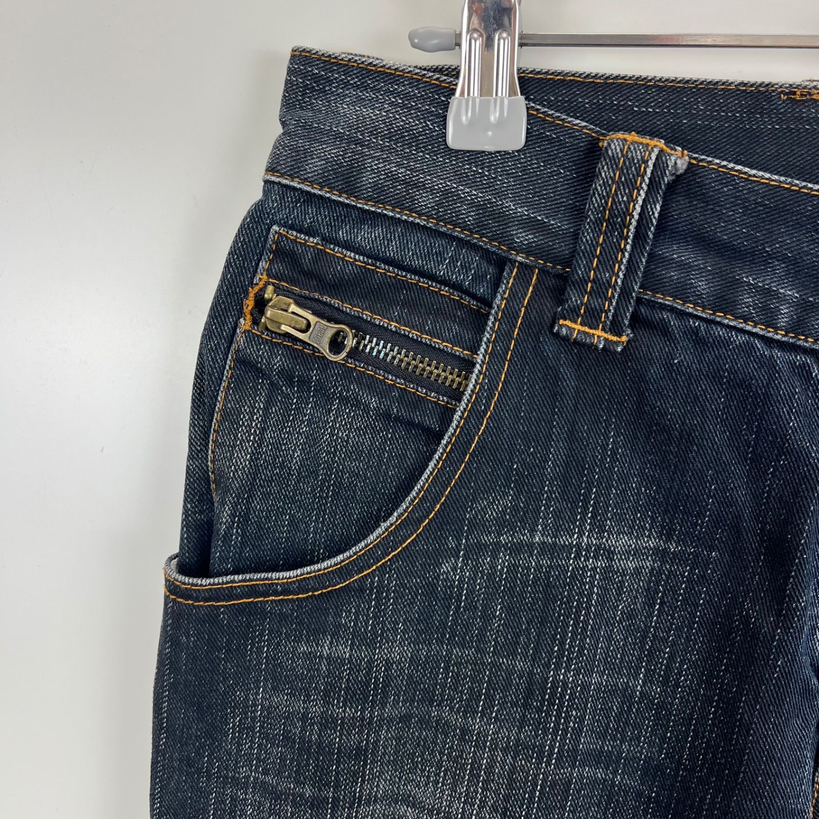 291295=HOMME 00s y2k archive many pocket denim pants 1 S メニー 