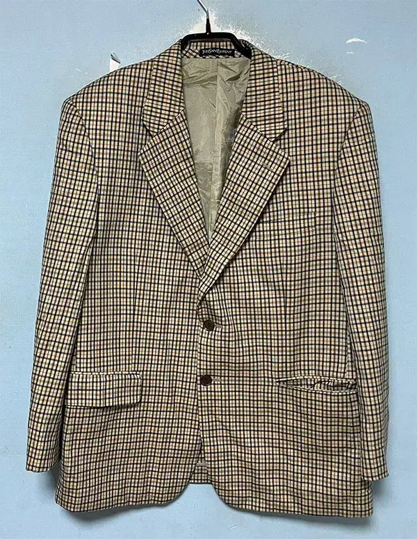 YVES SAINT LAURENT イヴ・サンローラン メンズ CHECK スーツ
