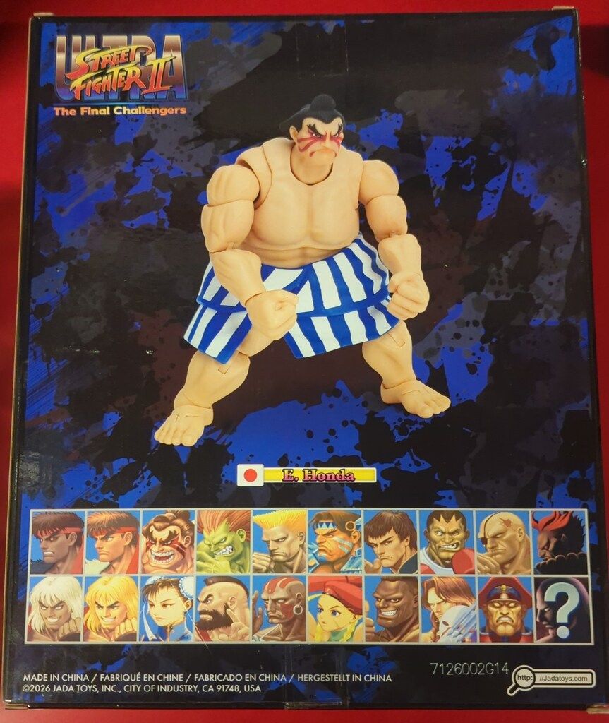 Jada Toys アクションフィギュア ストリートファイターII エドモンド