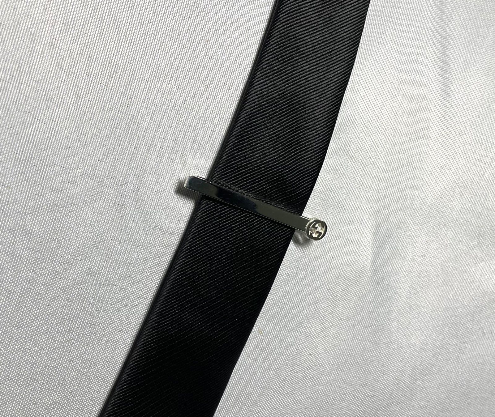 美品 GUCCI グッチ インターロッキング ダブルG 鏡面スターリング