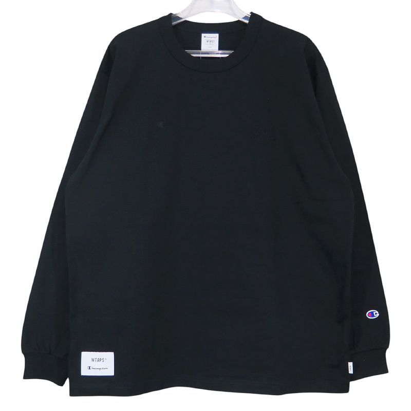 美品 WTAPS ダブルタップス x Champion チャンピオン 23AW ACADEMY/LS