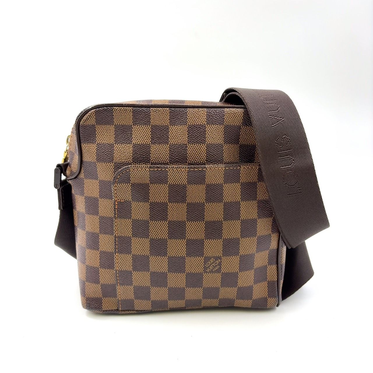 LOUIS VUITTON オラフPM ダミエエベヌ ダミエエベヌ レザー×PVC 