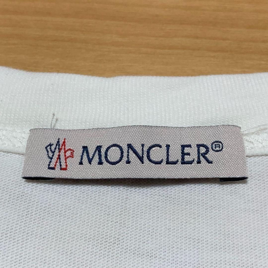 モンクレール モコモコ Tシャツ S ホワイト 国内正規品 5S56 - メルカリ