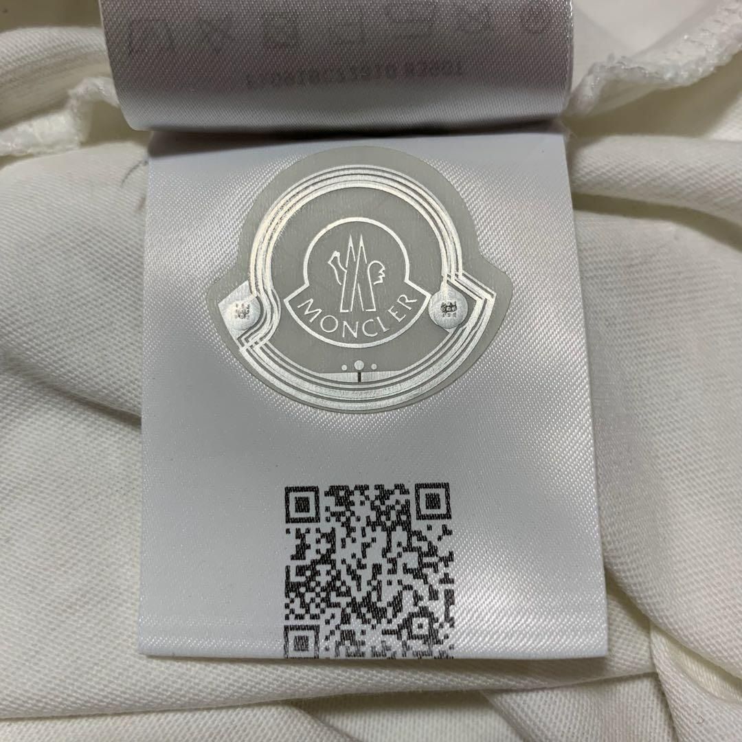 モンクレール モコモコ Tシャツ S ホワイト 国内正規品 5S56 - メルカリ
