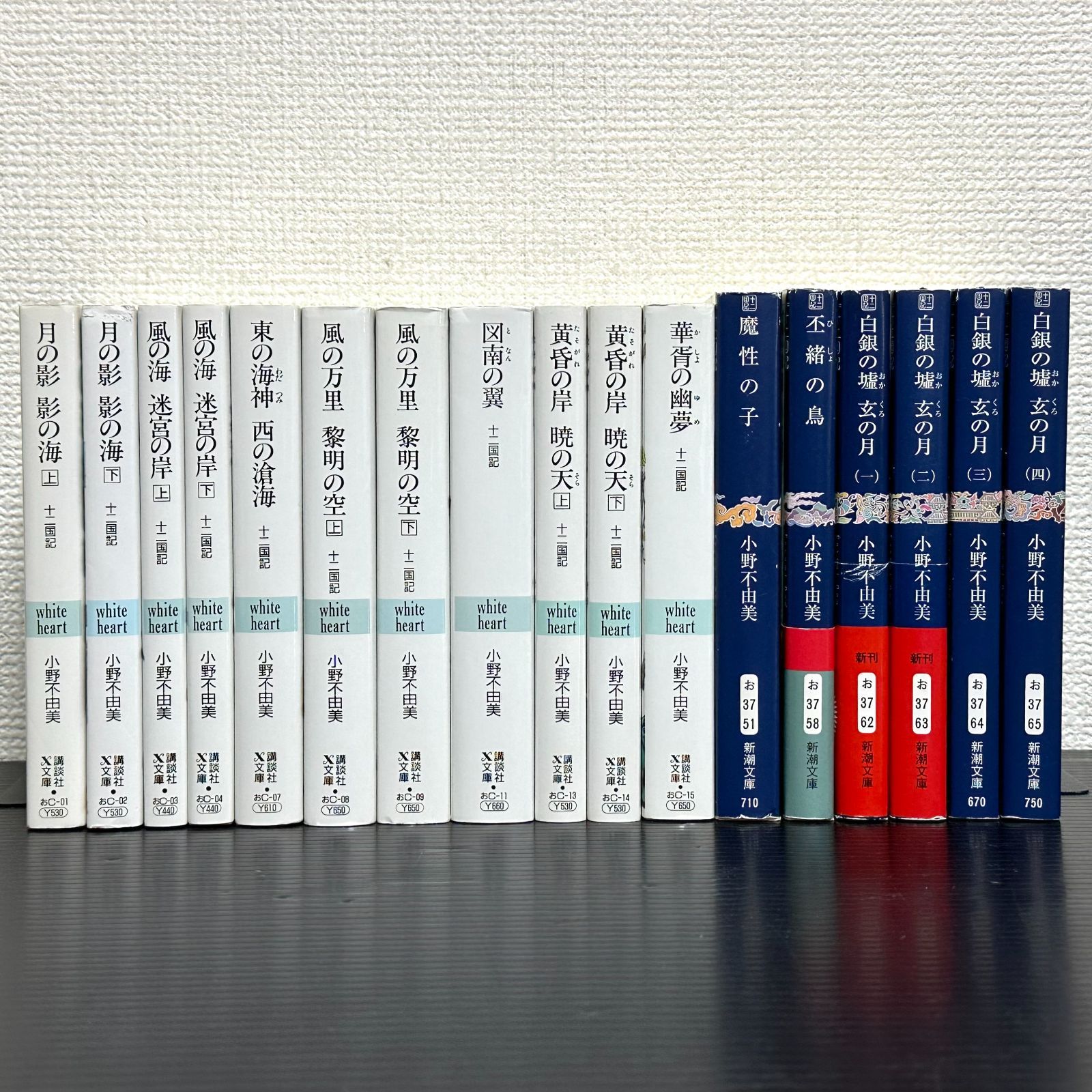 十二国記 全巻セット 白銀の墟 玄の月 ホワイトハート版 全11巻 新潮 