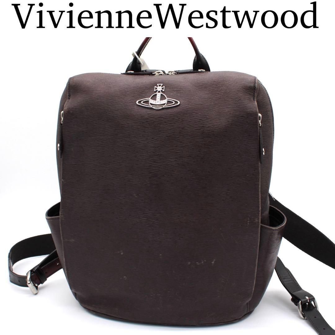 良品】VivienneWestwood ADVAN リュックサック レザー - メルカリ
