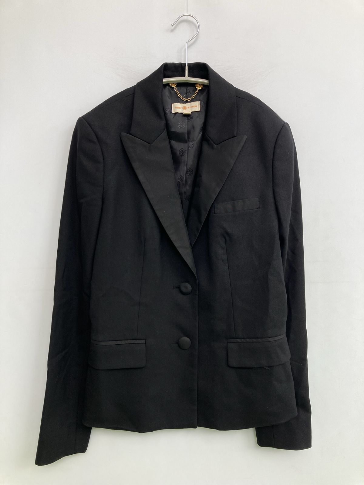 レディース Tory Burch トリーバーチ テーラードジャケット 2 ブラック 