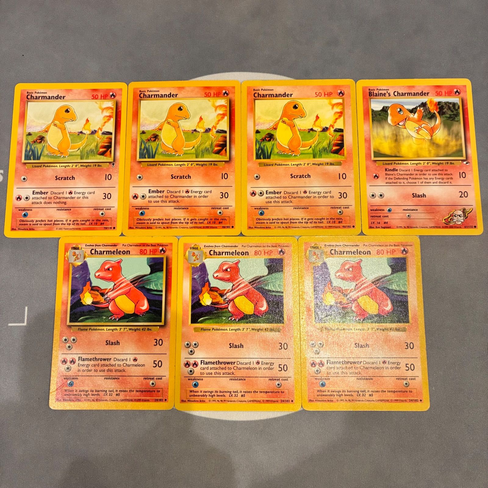A469 ポケモンカード 海外版 旧裏 ヒトカゲ リザード - メルカリ