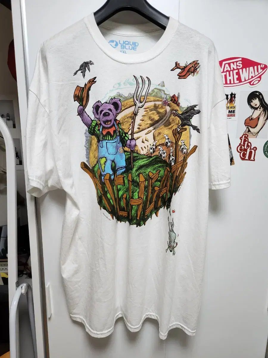 新作，豊富な リキッドブルー グレイトフル・デッド Tシャツ （ xxl
