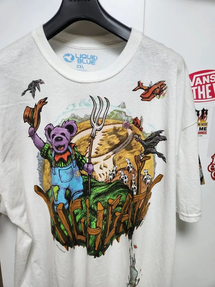 新作，豊富な リキッドブルー グレイトフル・デッド Tシャツ （ xxl