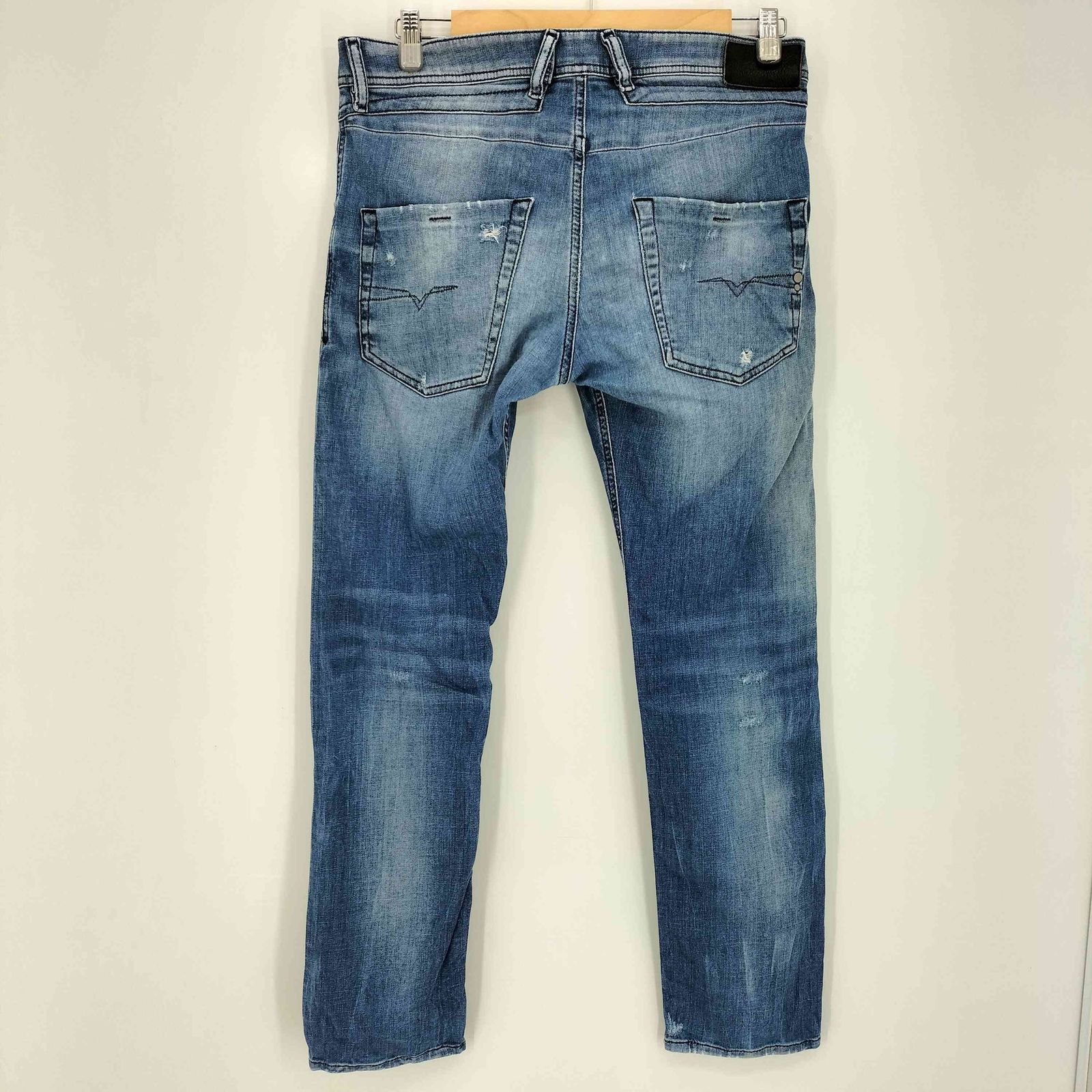 ディーゼル DIESEL BELTHER ダメージ加工 ボタンダウン ストレッチ 